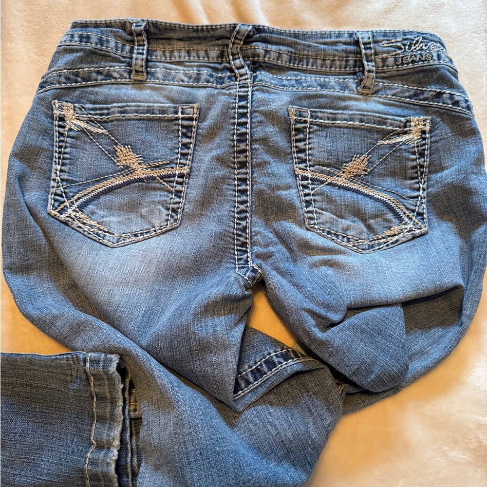 Silver Jeans Light Blue Boot Cut Women's Jeans